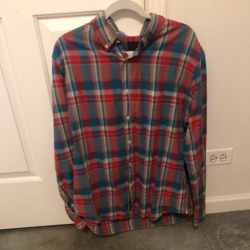 J Crew casual button up shirt